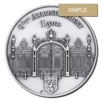 Customized Medals - Relief - 2D Simple Relief Customized Medals - Relief - 2D Simple Relief