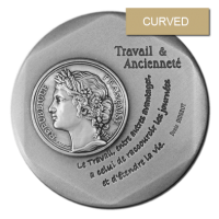 Customized Medals - Relief - Medals with Curved Backgrounds Customized Medals - Relief - Medals with Curved Backgrounds